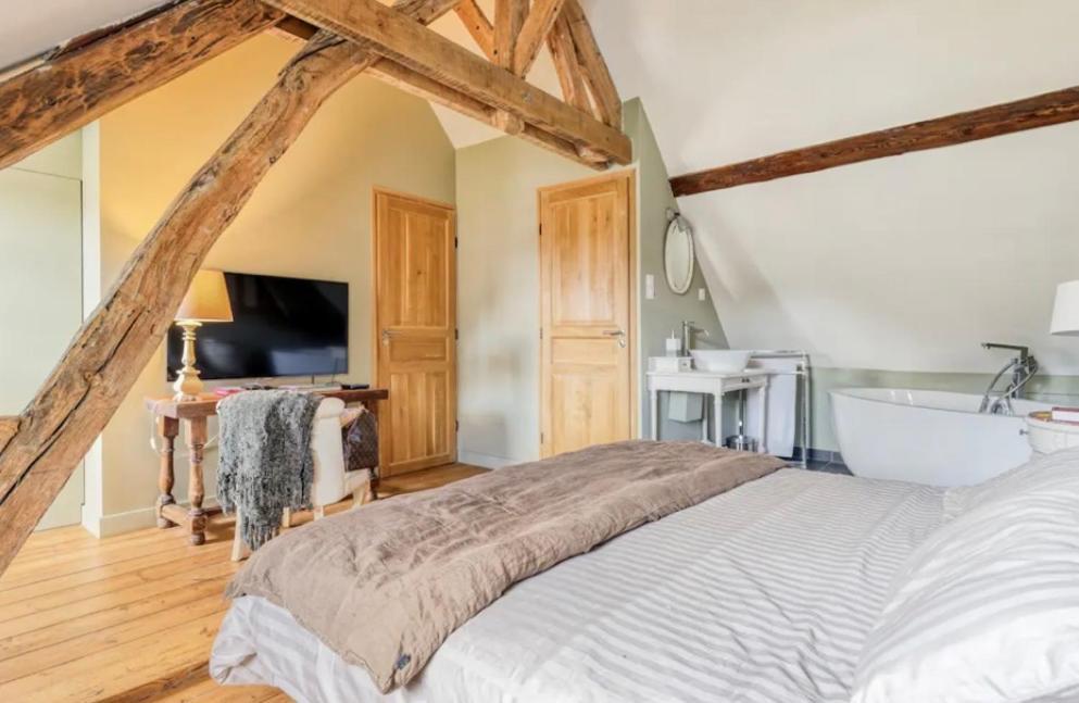 Maison De Charme Beaumont, Proche Deauville Εξωτερικό φωτογραφία